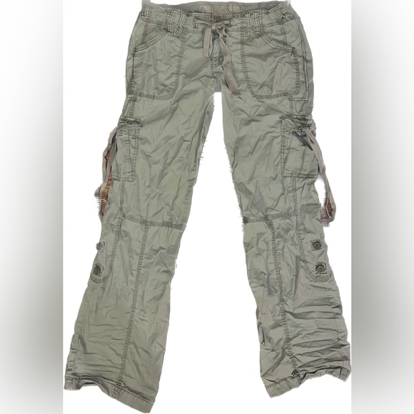 Hollister Pants & Jumpsuits Rare Hollister Wide Leg Y2k Cargo Pants